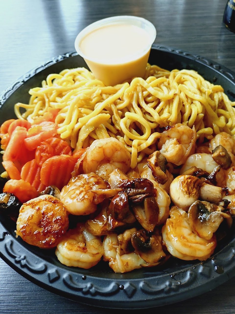 Hibachi Shrimp Noodles