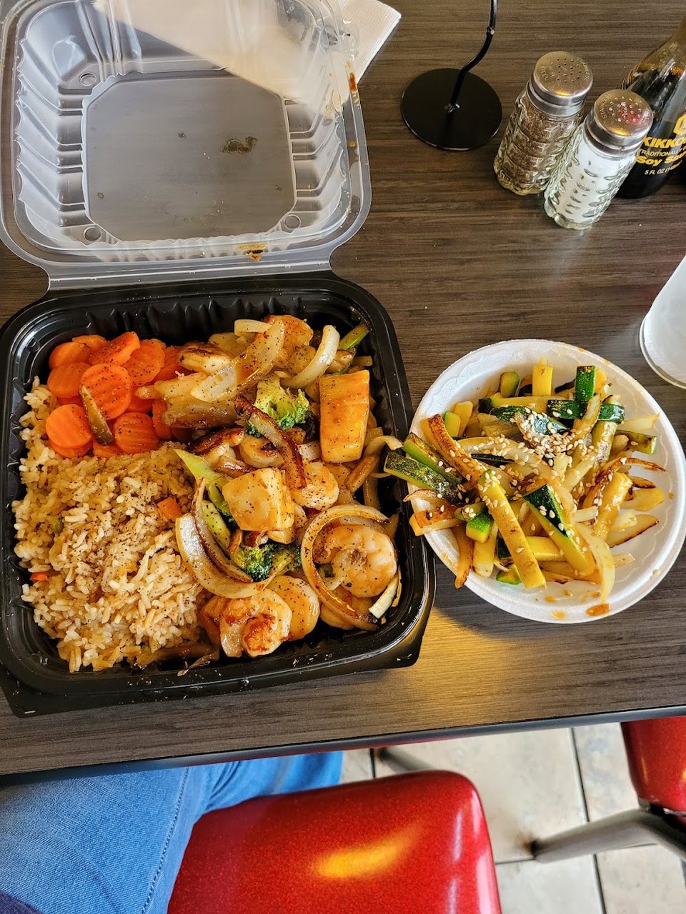 Shrimp and Scallop Hibachi