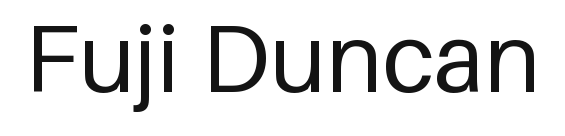 Fuji Duncan